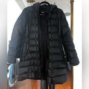 The North Face Women's Long Black Puffer Coat